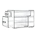TWING Acrylic 2 jewelry box organizer display storage case, Crystal and Unbroken jewelry calener Drawer