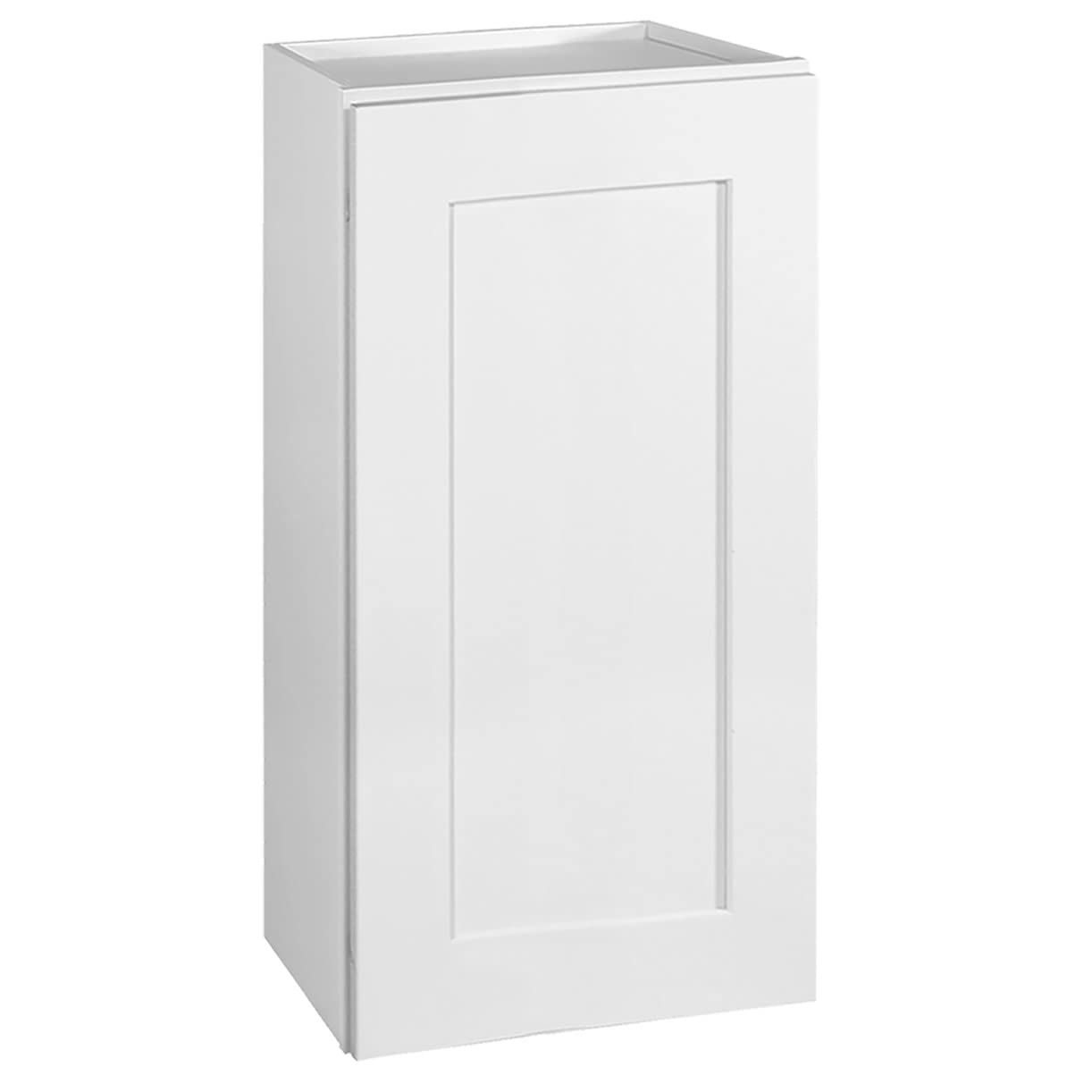 Photo 1 of Brookings r Fully Assembled Wall Kitchen Cabinet W1530, 15 W x 12 D x 30 H, Painted White, Solid Wood, Design House, 613497