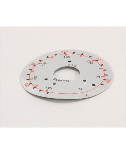Frymaster 8021470 Dial Plate 135 Series Label