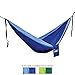 Single or Double Parachute Hammock – SLEEP LIKE A BABY Lightweight for Camping, Hiking, Backpacking, Backyard Adventures - FREE HANGING STRAPS - by Fox Run Outfitters