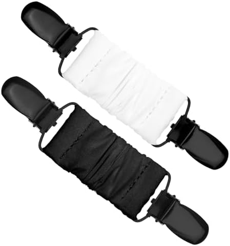 6 Clips De Silicona Para Ajustar Ropa – Ocultos Para Camiseta, Vestido O Chaqueta, Talla S Y L (Negro, Blanco, Rosa)