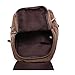 Toupons Small Canvas Backpack for Gilrs & Boys Kids School Rucksack (Black)