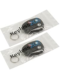 Nuevo reemplazo de mando a distancia sin llave Keyless2go, clave FOB para algunos vehículos Silverado, Tahoe, Sierra, Yukon, Suburban, Hummer que utilizan FCC LHJ011, 2