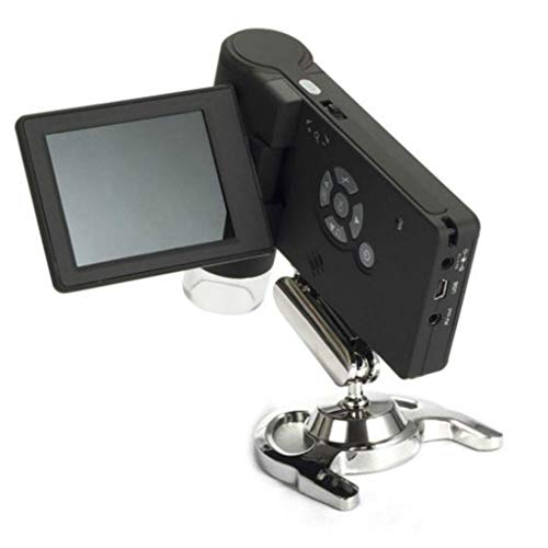 Portable Digital Microscope Camera with 3.0 Inch Rotating Viewscreen and 500X Magnification