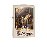 Jimi Hendrix Cream White Zippo Outdoor Indoor