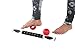 Balance1 Premium Muscle Massage Hand Roller-Massage Stick with 2 Strengthen Rings, Psoas Relief