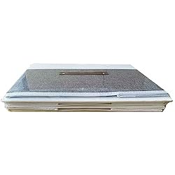 OUTBROS Foldable Storage Boxes, Large Linen