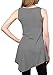 [DRSKIN] WS08 Women Handkerchief Hem Tank Tunic Top (XL, Gray)