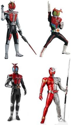 Amazon 超造形魂 スキャンヒーローズ 仮面ライダー 4種セット フィギュア ドール 通販