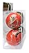 Havercamp Products Christmas Ornaments (4 Pack), Red/Green