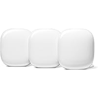 Google Nest WiFi Pro - 3 Pack - Snow