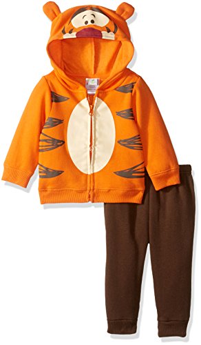Disney Baby Boys' 2-Piece Tigger Costume Sweatershit with Fleece Pant Set