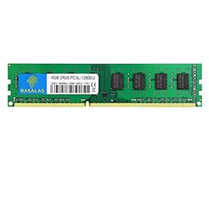 Rasalas 4 GB PC3-12800U DDR3 1600 MHz Desktop Geheugen DDR3 12800 PC3L-1600 240Pin DIMM RAM 2RX8 CL11 1.35 V UDIMM RAM…