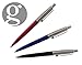 Parker Jotter Retractable Ball Point Pen Blue Fine Point Ink (Jotter Blister Packing) (Assorted)