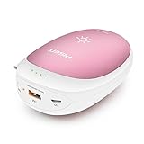 PISEN Rechargeable 2-in-1 Hand Warmer & Power Bank with 7500mAh Capacity and Two Heated Sides Ideal for Winter Sports, Cold Days, Outdoor Activities and More