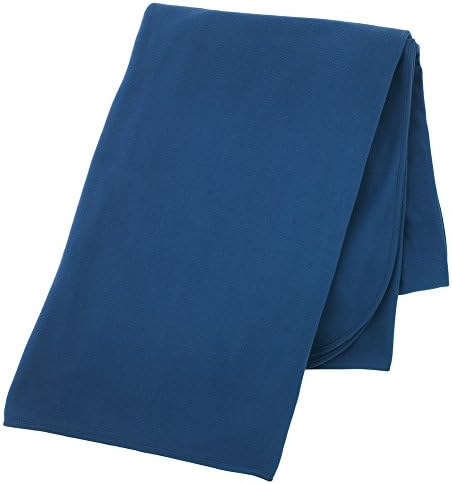 Super Soft Cozy Fleece Throw blanket, All Season for Couch or Bed, 60"x 50" - Blue