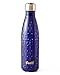 S'well Women's Alligator 17oz Water Bottle, Navy, One Size
