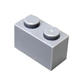 LEGO Parts and Pieces: Light Gray (Medium Stone Grey) 1x2 Brick x50