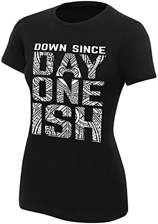 The Usos Down Since Day One Ish Women's Authentic T-Shirt Black