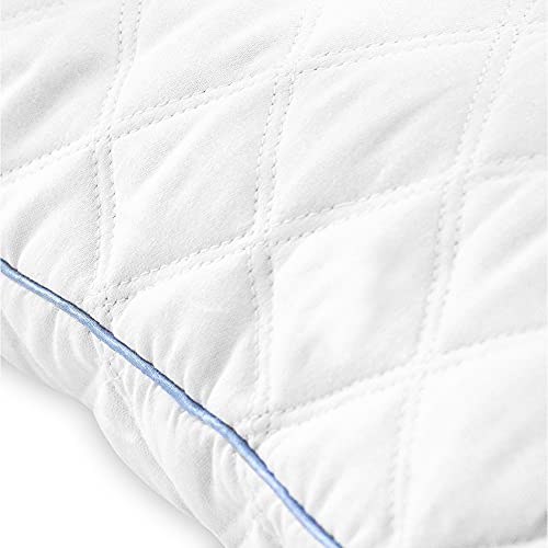 SensorPEDIC GelInfused Memory Foam Cluster Bed Pillow, White 2 Count
