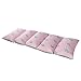 DrCosy Lounger Cushion Cover, Floor Pillow Case for Kids Adults Indoor Outdoor Activities, Pillows NOT Included (Pink Ice-Lolly)