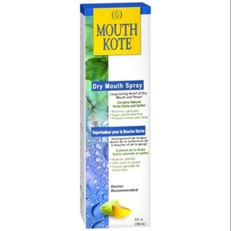 Mouthkote Alcohol Free Spray, Regular, 8oz per Bottle (2 Pack)