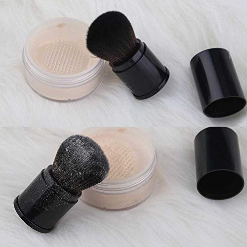 Retractable Kabuki Makeup Brush Powder Brushes Foundation Travel Foundation Brush for Blush Bronzer & Powder