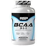 RSP Nutrition - Premium BCAA Capsules 3:1:1, Lean Muscle Building and Recovery for Men and Women, 200 Capsules