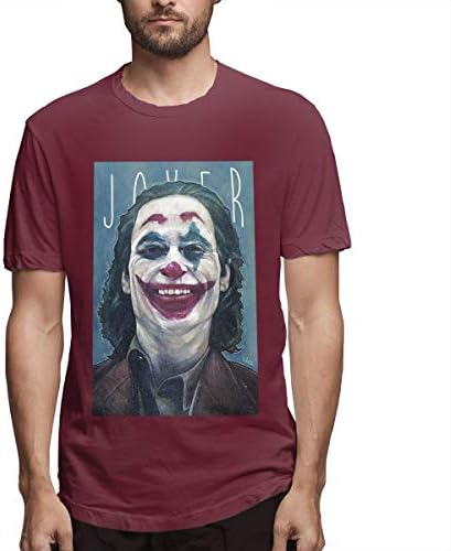 Clown Harlequin A-Jokers Joaquin Phoenix HA HA HA Mens Funny Shirts Women's Loose Short-Sleeved T-Shirt White