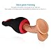 LEPO Silicone male masturbation cup , Waterproof Penis Head masturbator,New designed male stroker , Black & Red