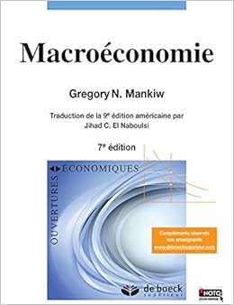 Amazon Fr Macroeconomie Gregory N Mankiw Livres