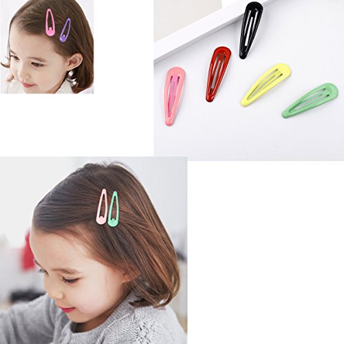 image for CellElection 72Pcs Snap Hair Clips 2 Inches Baby Hair Clips No Slip Me