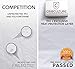 CribCulture Pack N Play All-in-One Mattress Protector System - Padded Sheet is Sewn onto the Waterproof Mattress Pad - Change Only ONE Item on Your Play Yard, Baby Playpen, Portable Crib Mattress