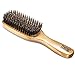 Cutie Academy Electric Beard Straightener for Men - Professional Quick Styling Comb for Frizz-Free Beard Hair - Ceramic Ionic Heating Control - Portable Brush with Anti-Scald Feature