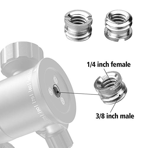 Camera Mount Screw,ChromLives 1/4 to 3/8 Tripod Screw Adapter,1/4 to 1/