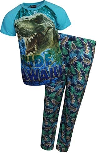 Quad Seven Boys Short Sleeve Graphic Sublimation Pajama Set