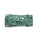 TimMee Green Armored Car Military Scout Vehicle for 2 inch (54mm) Plastic Army Men - Made in the USA!