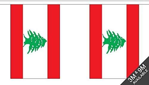 Lebanon Bunting (30 flags) 9m
