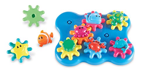 LEARNING RESOURCES Essentials Ocean Wonders Build & Spin Playset (17 Piece)