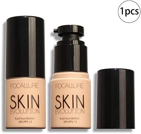 1Pc Clean Lightweight Bb Cream Oil-Free Matte Finish Bb Cream Tinted Moisturizer Face Makeup Long Lating Foundation Cream Concealer with Sun Protection(3#)