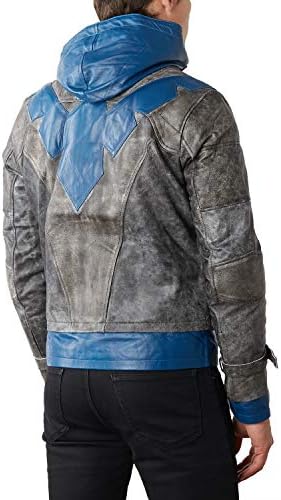 Men's Dick Greyson Nightwing Leather Jacket