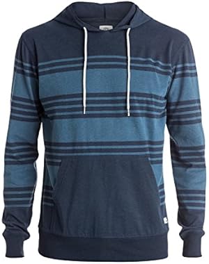Men's Snit Stripe Hoodie Shirt