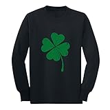 Faded Shamrock Green Clover St.Patrick's Day Irish Long sleeve kids T-Shirt