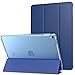 MoKo Case for iPad Pro 10.5 - Slim Lightweight Smart Shell Stand Cover with Translucent Frosted Back Protector for Apple iPad Pro 10.5 Inch 2017 Released Tablet, Navy BLUE (Auto Wake / Sleep)