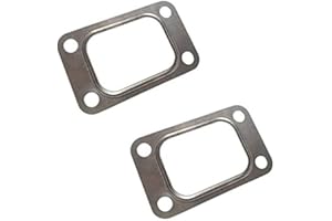 2x Boost Monkey® Turbo T6 Flange Stainless Metal Gasket Open Turbine Housing SS T5 HX50