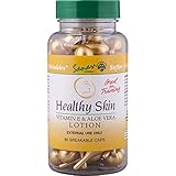 Healthy Skin Aloe Vera Gel and Vitamin E Oil Moisturizer - 1 Pack - Lotion for Dry Skin, Face and Hand, Scar Cream, Beauty Perfume Moisturizing Skin Care, Travel Size Body Lotion for Women