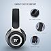 On-Ear Headphones, TaoTronics Foldable Bluetooth Headphones Durable Over Ear Headphones with Soft Protein Ear Pads, 22 Hour Playtimethumb 2