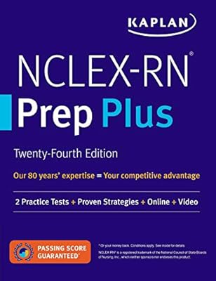 Nclex Rn Prep Plus Practice Tests Proven Strategies Online Video Kaplan Test Prep Kaplan Nursing 9781506255446 Amazon Com Books