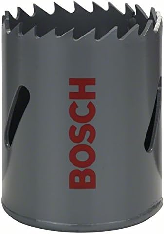 Bosch Professional 1x Hole Saw HSS Bi-metal for standard adapter (for various materials diameter 41 mm, Accessory Rotary Drill)