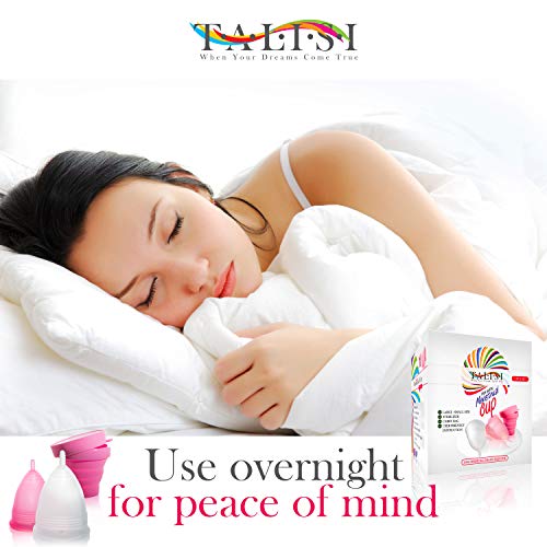 4 Reusable+Menstrual+Collapsible+Silicone+Sterilizing